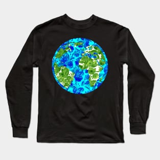 The Earth Laugh In Flowers Cool Watercolor For Plant Lovers Long Sleeve T-Shirt